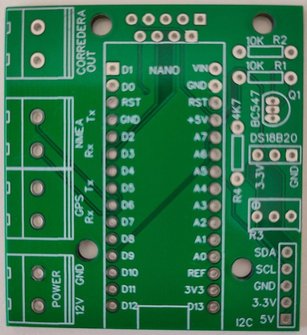 Placa de circuito impreso sailoQ 1.3 sin componentes