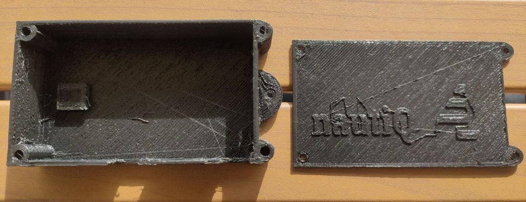 Caja grande impresa en 3D para la placa 1.3