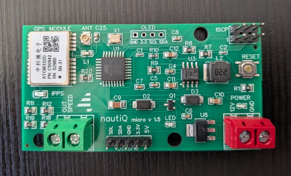 Placa sailoQ micro 1.5 con GPS integrado